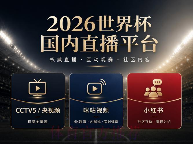 2026世界杯观看指南:精选直播平台免费与付费渠道全盘点 2026世界杯观看指南:精选直播平台免费与付费渠道全盘点